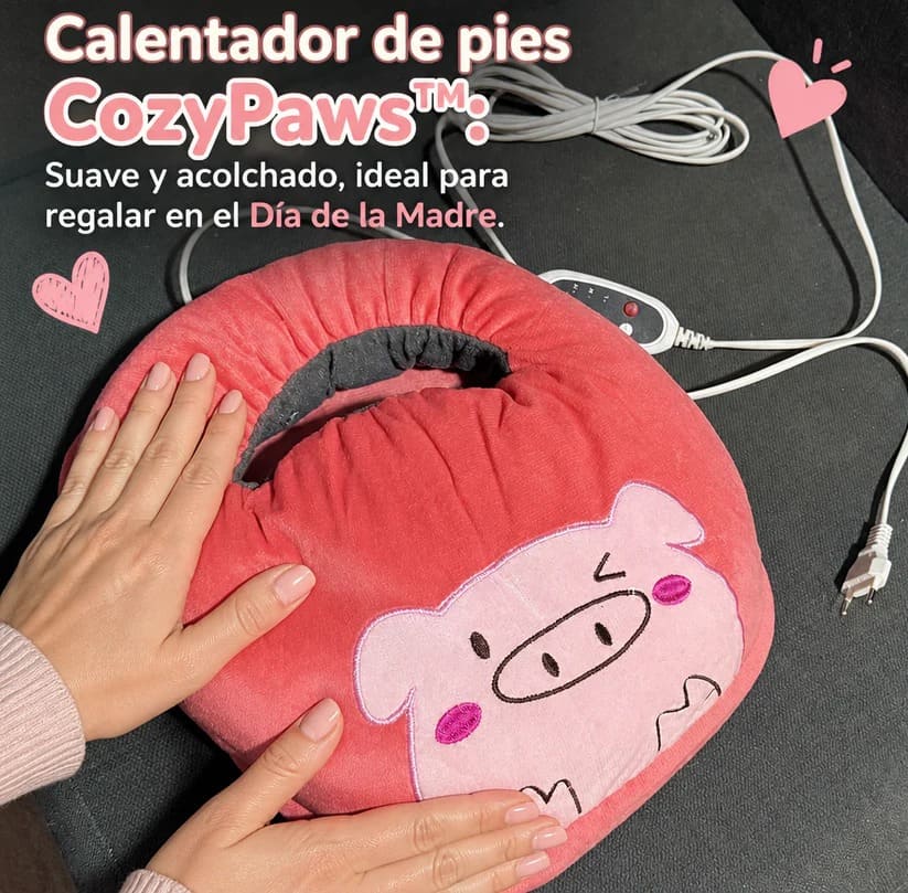 CozyPaws — Calor Suave al Instante