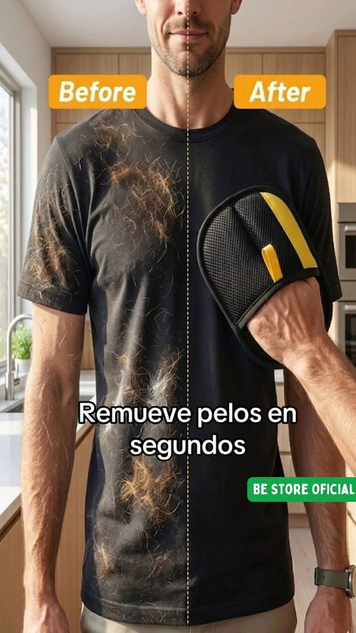 Guante Removedor de Pelos de Mascotas